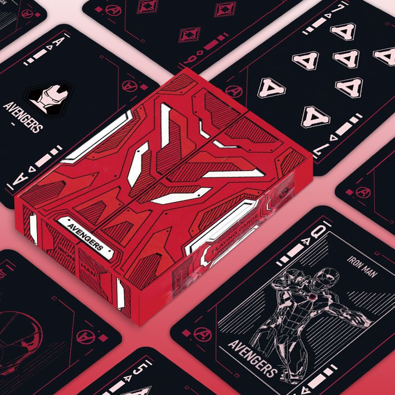 Board Game Card - 54Pcs Cartoon Iron Man High Definition