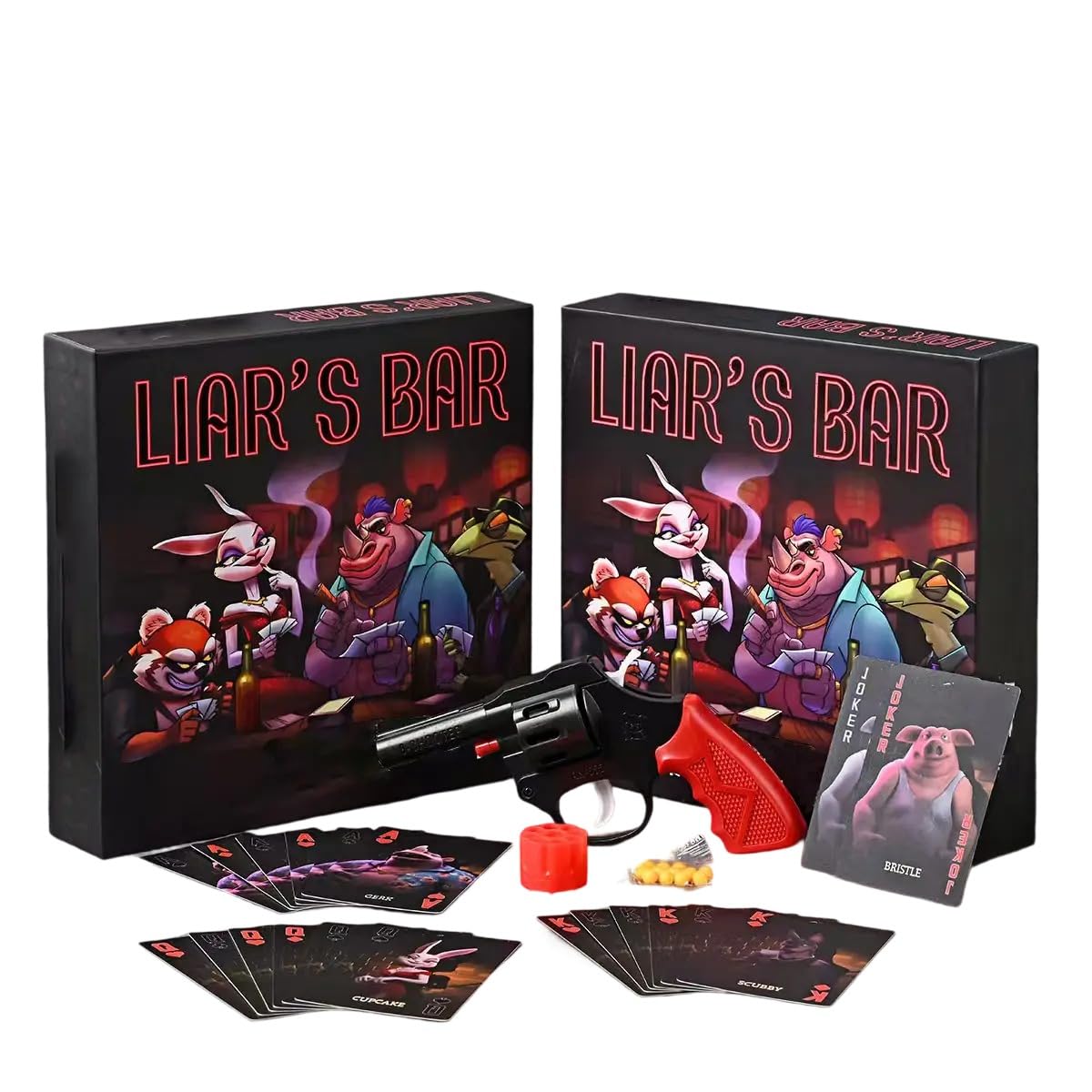 Board Game Flip 7 - Liar's Bar Social Strategy Card Game