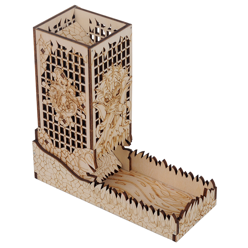 Dice Tower Wooden - D & D Xúc Xắc Tháp