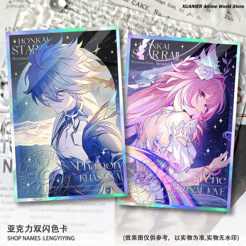Board Game Anime - Anime Cyrene Anaxa Acrylic Colored Paper