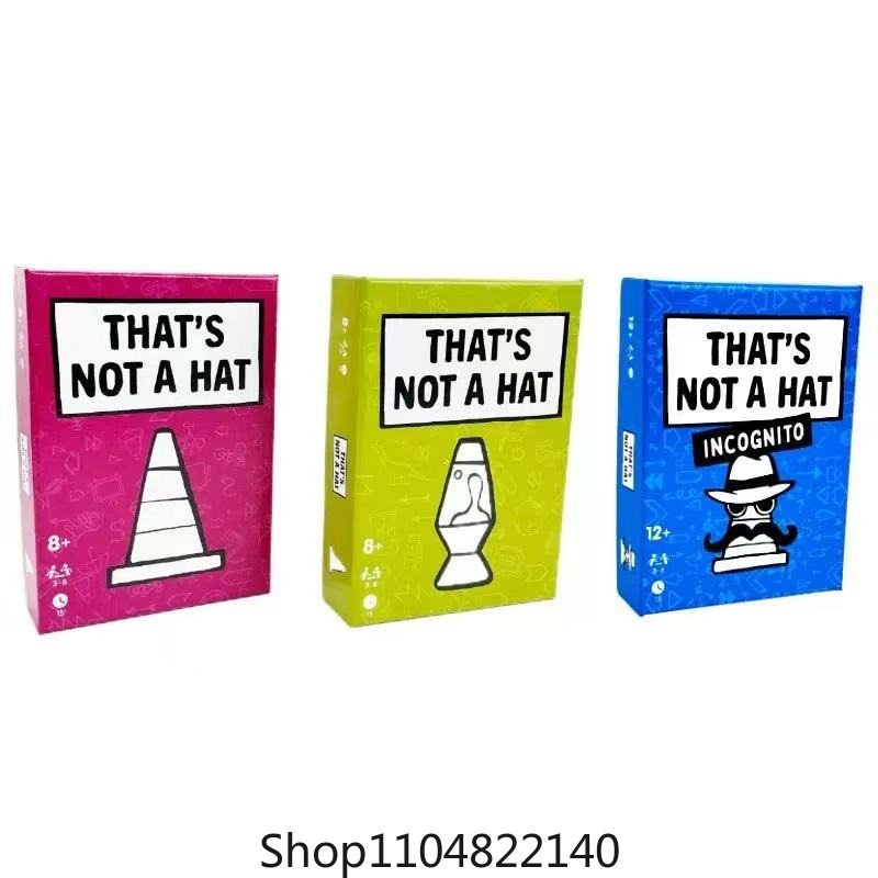 Board Game Card - Unique That’s Not a Hat Happy