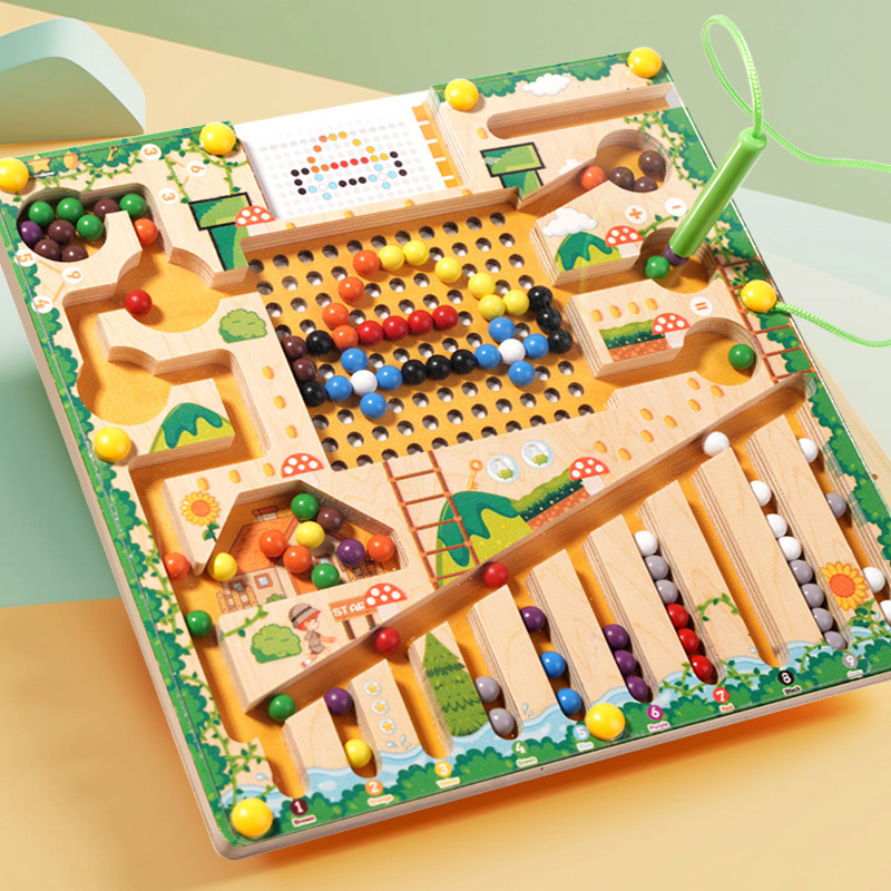 Board Game Nature - Magnetic Sorting Games Montessori Puzzle Toys