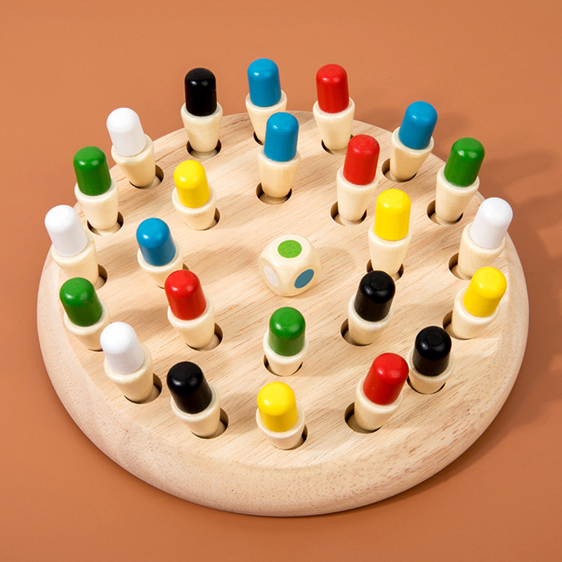 Board Game Oath - Kids Wooden Memory Match Stick Chess