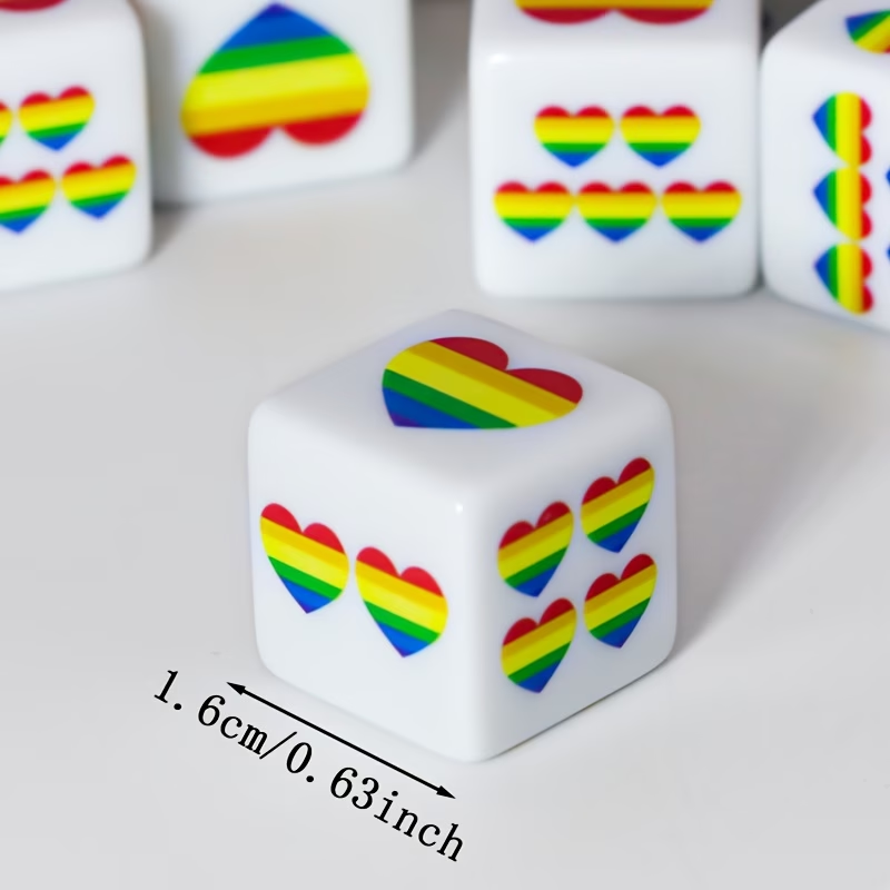 CANDYPIXEL 12Pcs Rainbow Heart - đánh giá và giá Board Game Arena