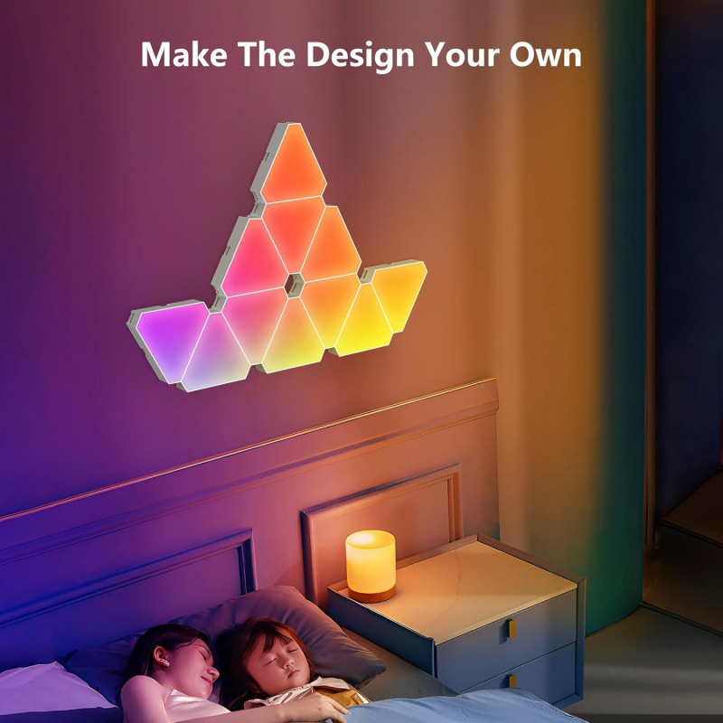 Tuya WiFi RGB Triangle Quantum - đánh giá và giá Board Game Room