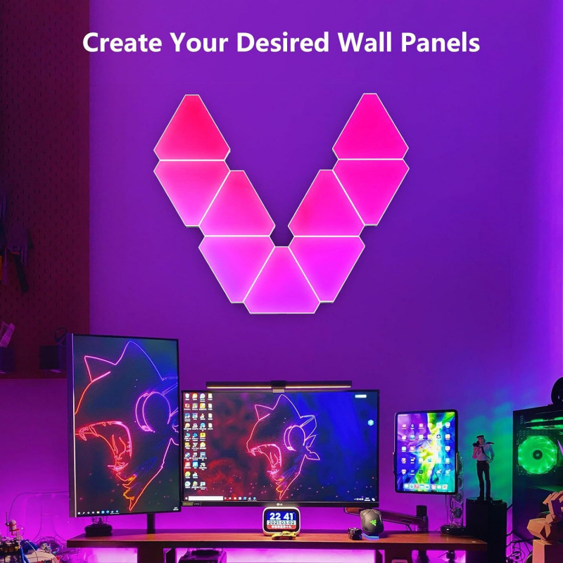 Tuya WiFi RGB Triangle Quantum - đánh giá và giá Board Game Room