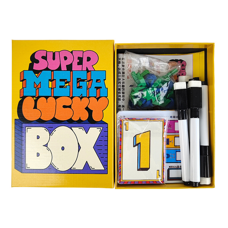 Super Mega Lucky Box Board Gam - đánh giá và giá Board Game Card