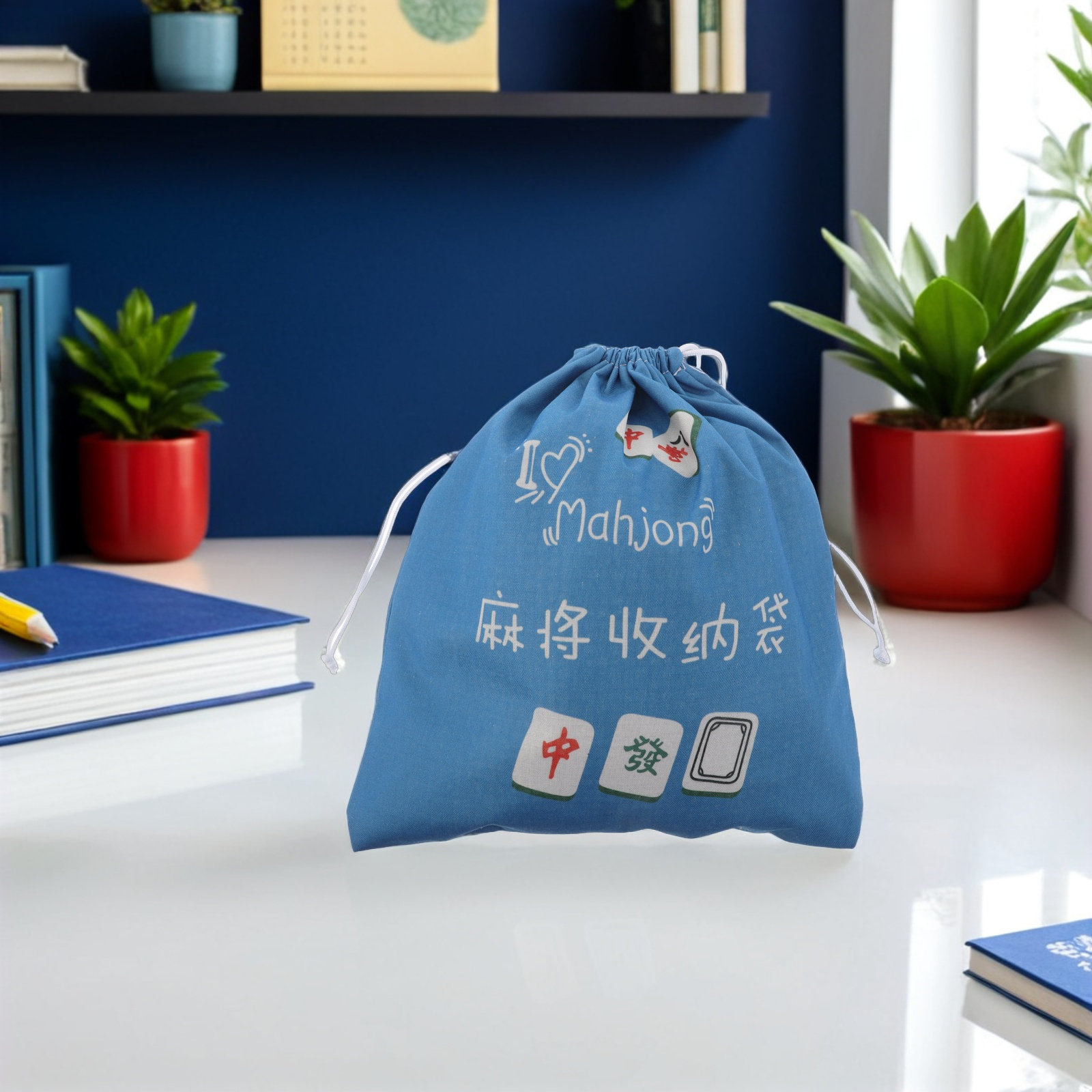Mahjong Storage Pouch Portable - đánh giá và giá Tile Bag Drawstring