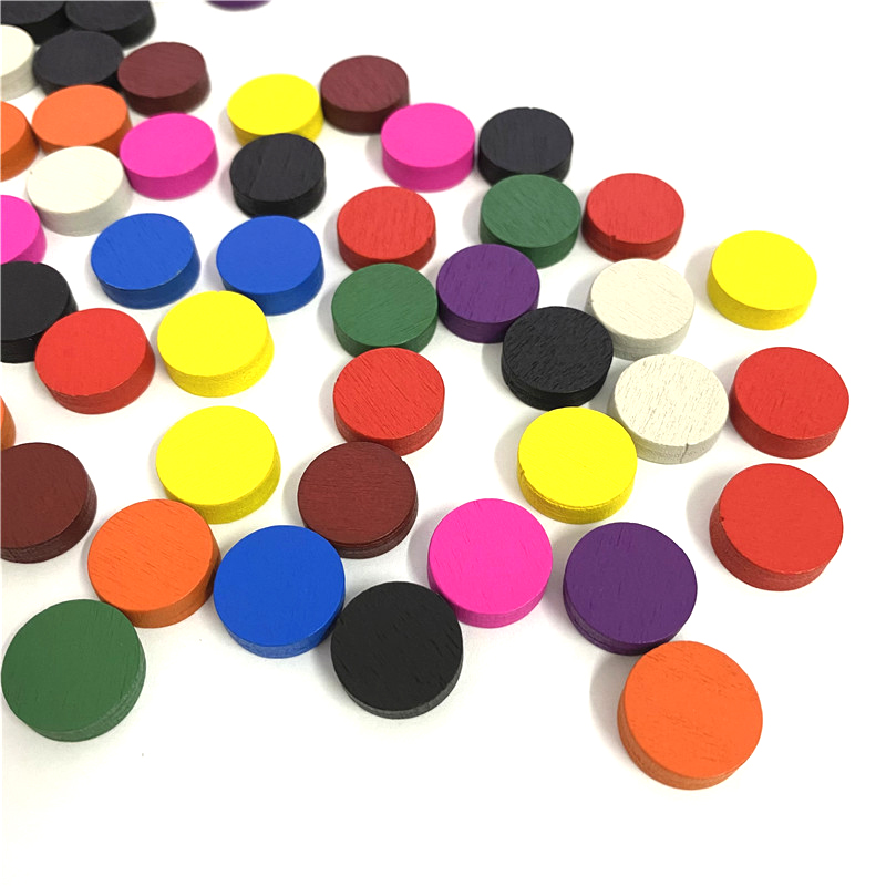 50pieces 15*5MM 11 Colors Wood - đánh giá và giá Board Game Quoridor
