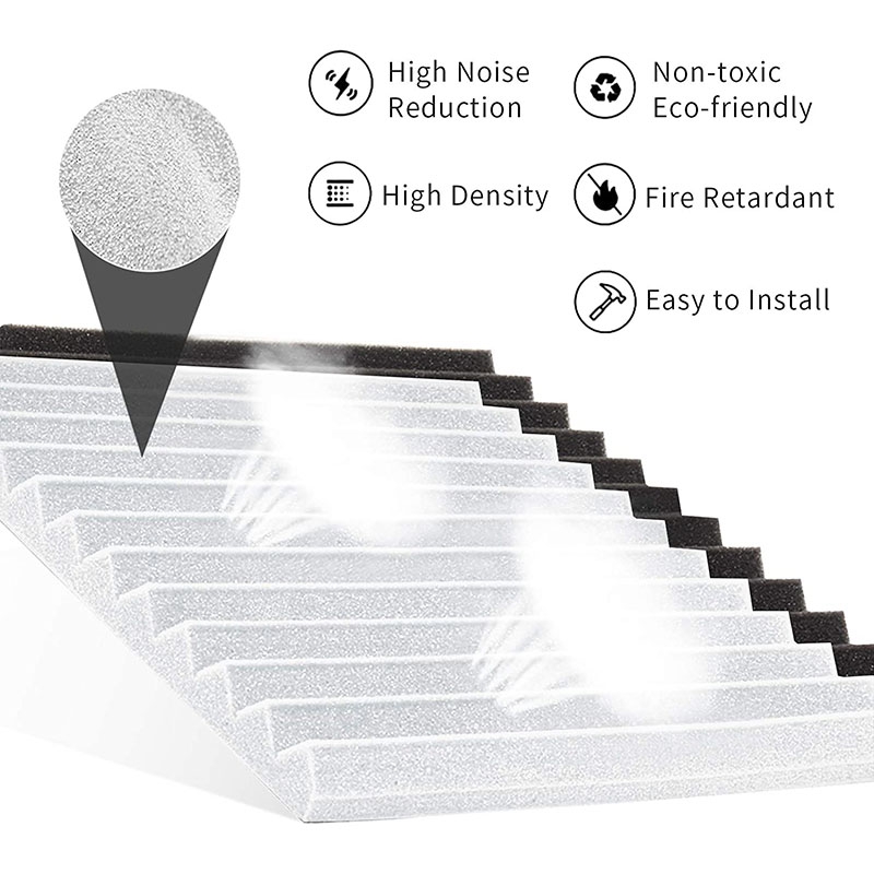 A84X-12 Pcs Acoustic Foam Boar - đánh giá và giá Board Game Room