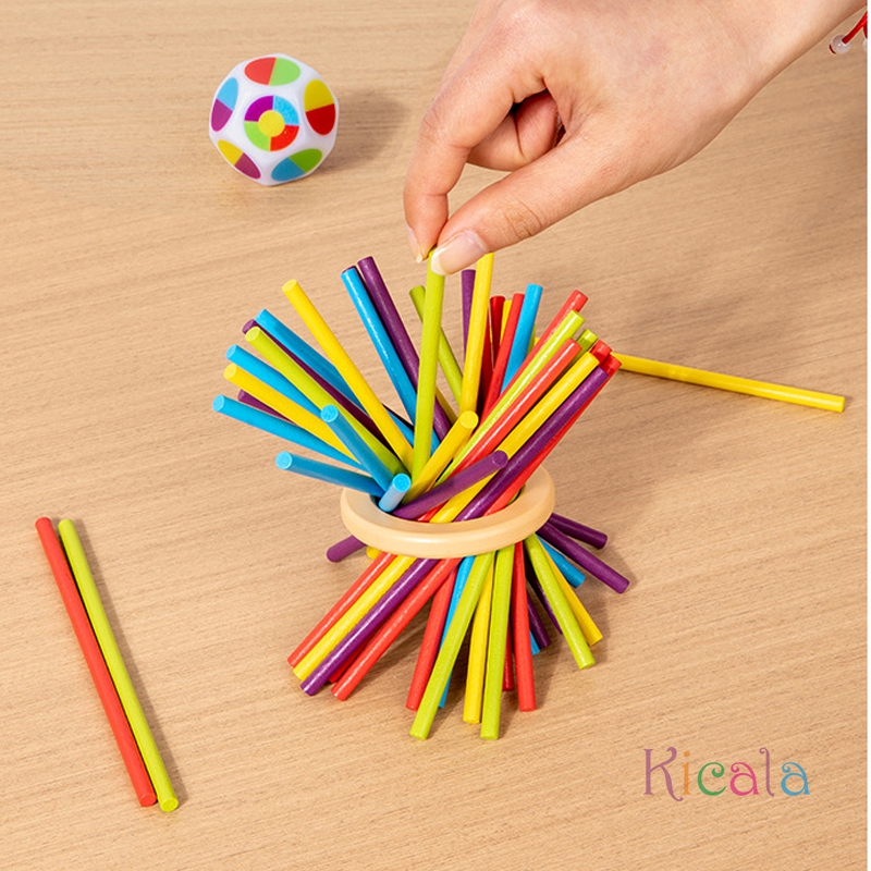 Montessori Game Wooden Stick T - đánh giá và giá Dice Tower Wooden