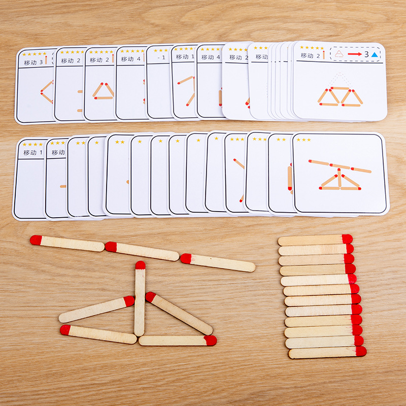 Montessori Matches Puzzles Gam - đánh giá và giá Board Game Nature