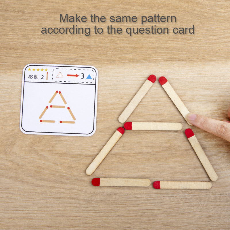 Montessori Matches Puzzles Gam - đánh giá và giá Board Game Nature