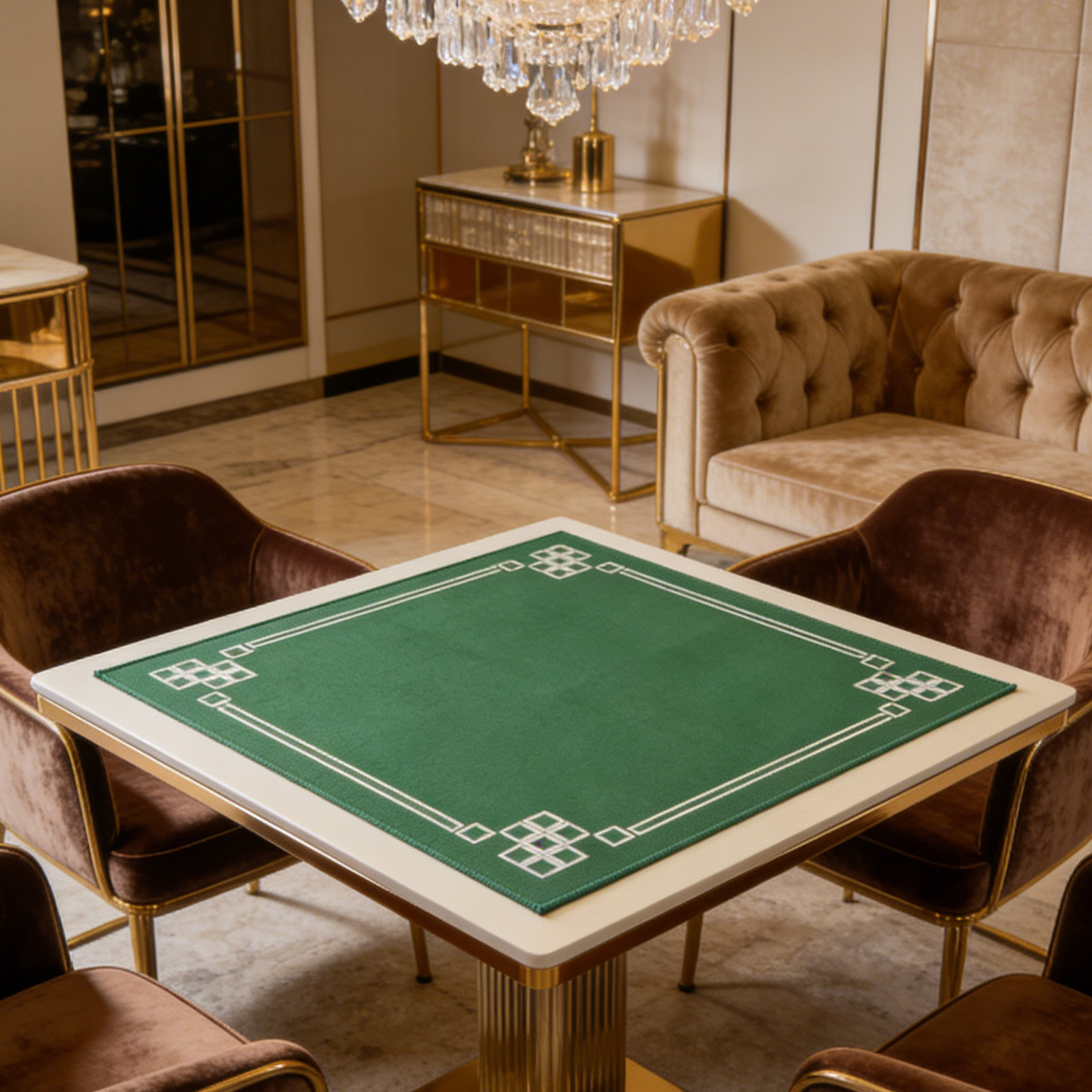 Anti Slip Mahjong Mat 70Cm/27. - đánh giá và giá Board Game Card