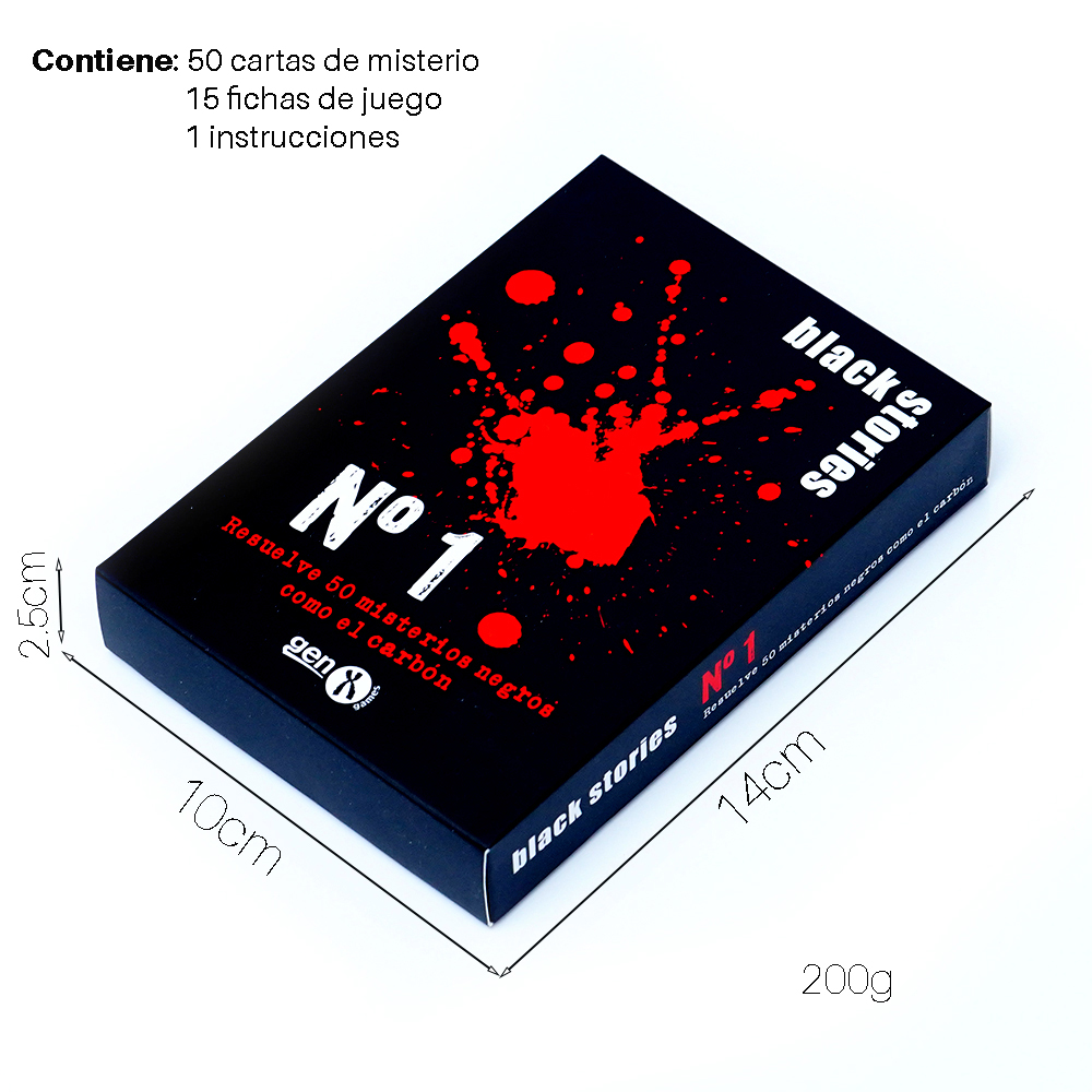 Español Black Stories Juego de - đánh giá và giá Board Game Flip 7