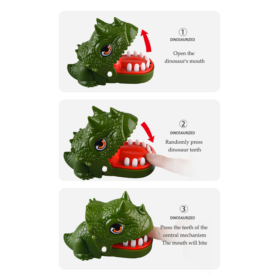 Dinosaur Teeth Biting Finger T - đánh giá và giá Board Game Arena