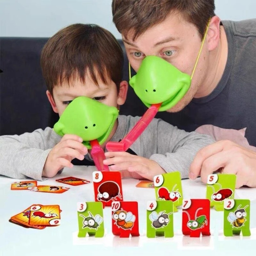 Frog Lizard Mask Wagging Tongu - đánh giá và giá Board Game Card