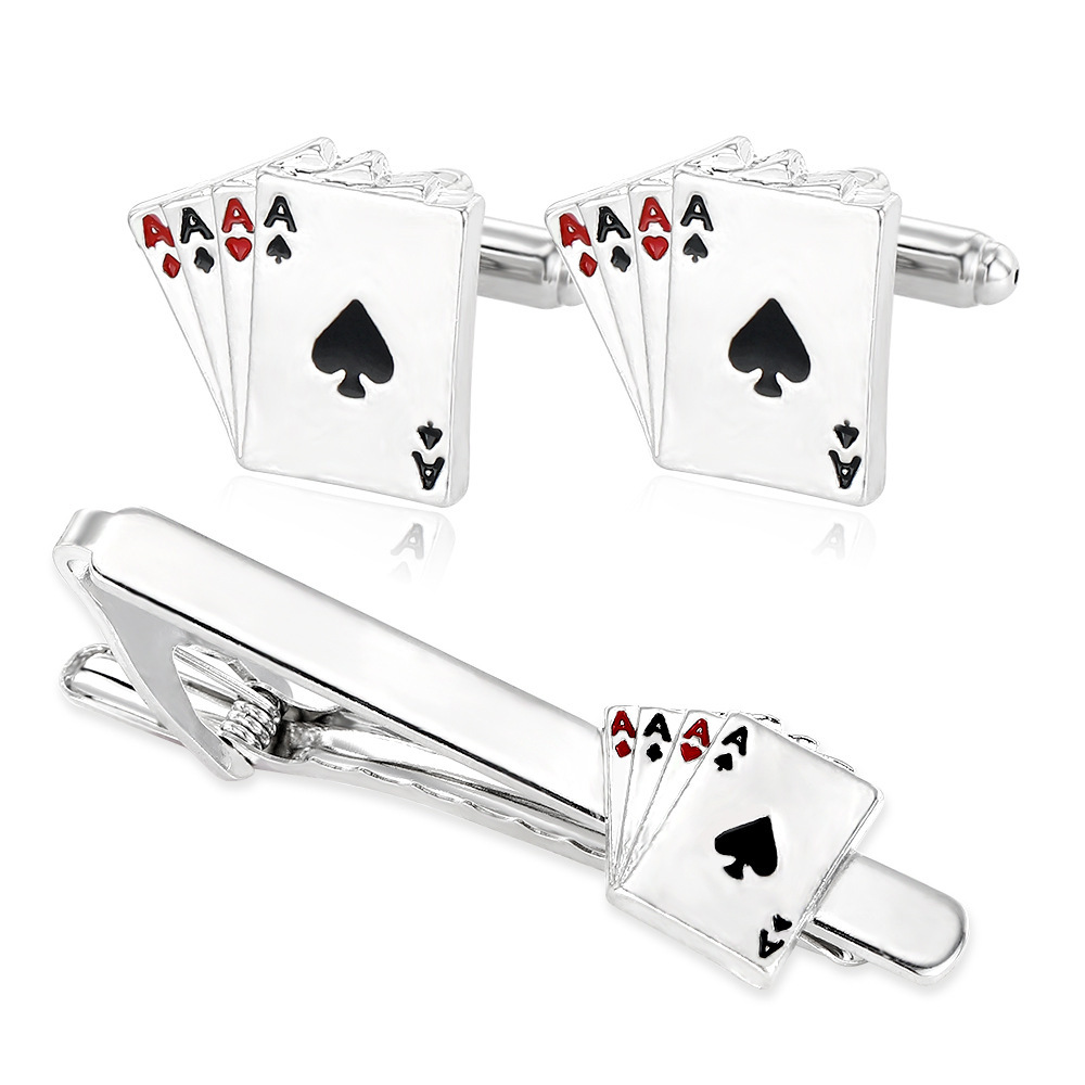 Men's Creative Poker Card Tie  - đánh giá và giá Board Game Card