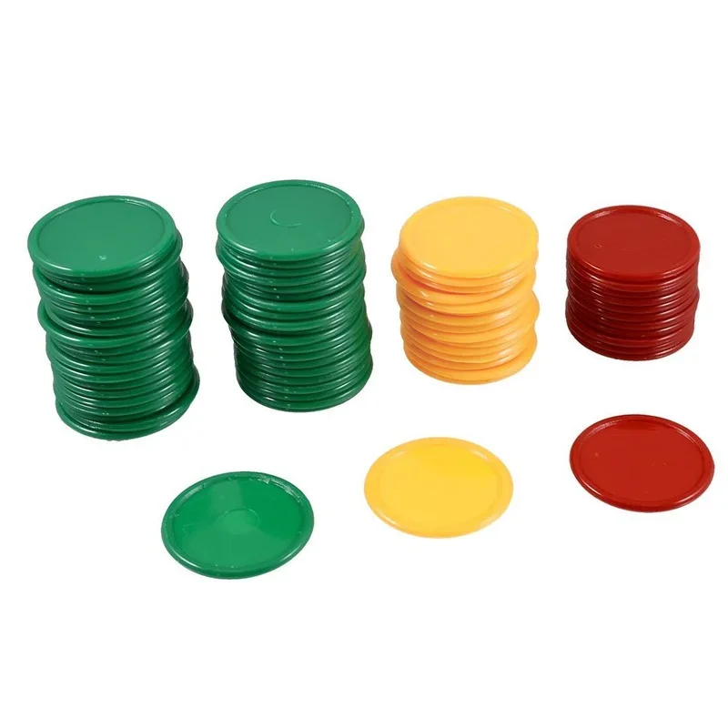 Poker Chips 3.2cm 3 Colors Pla - đánh giá và giá Board Game Room