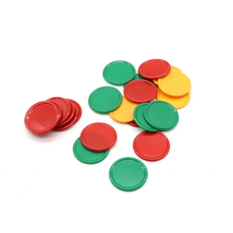 Poker Chips 3.2cm 3 Colors Pla - đánh giá và giá Board Game Room