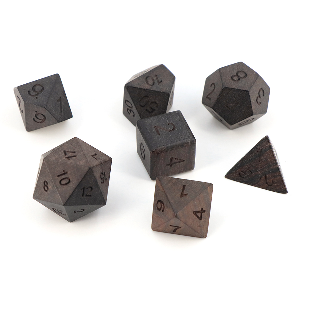 7pcs/set DND Wooden Dice for B - đánh giá và giá Dice Tower Wooden