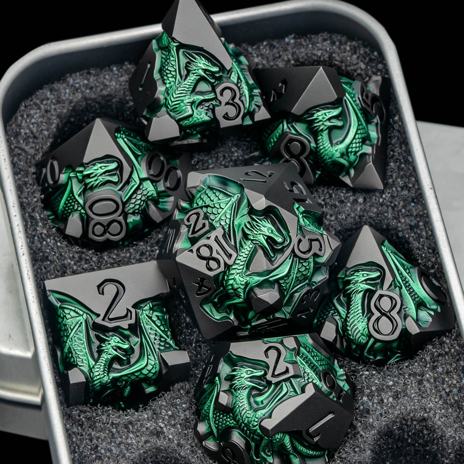 Dragon DND Dice Set for Role P - đánh giá và giá Dice Tower Wooden