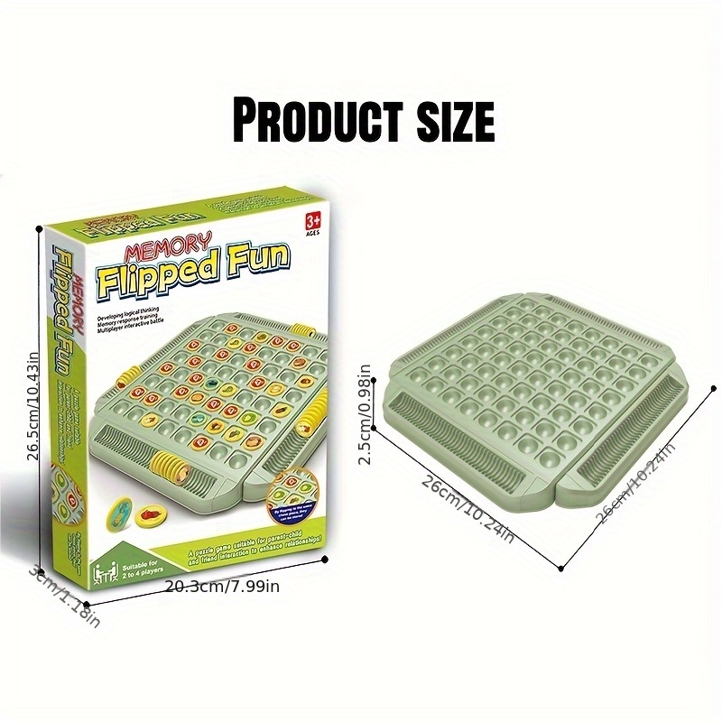 Educational Fruit Flip Memory  - đánh giá và giá Board Game Flip 7