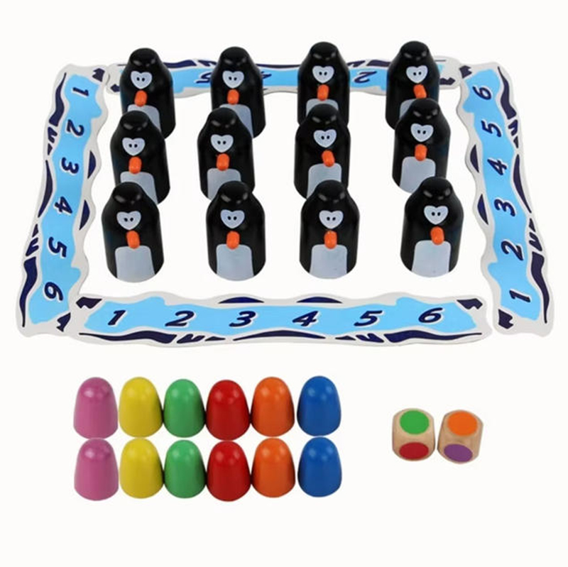 Children's Puzzle Game Penguin - đánh giá và giá Board Game Nature