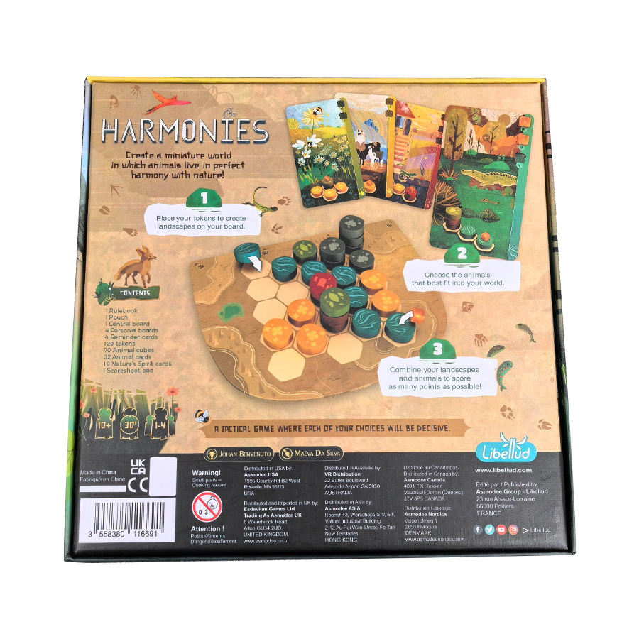 Harmonies - Board Games - Crea - đánh giá và giá Board Game Room