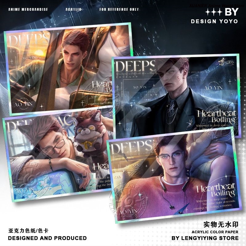 Anime Love and Deepspace Game  - đánh giá và giá Board Game Anime