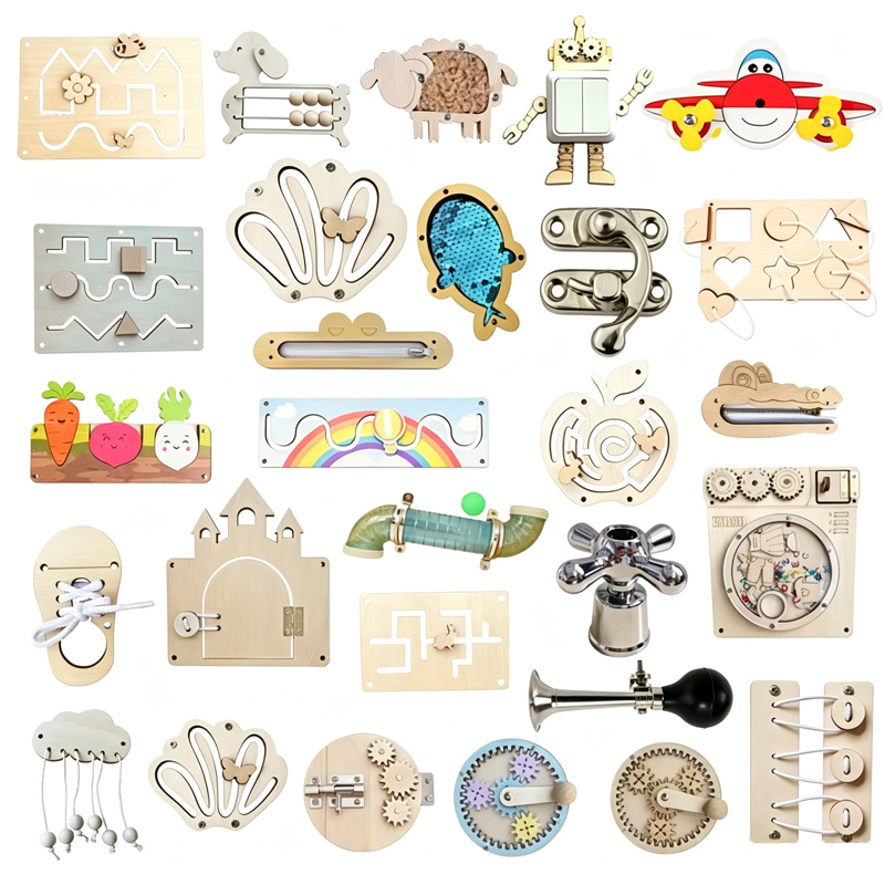 Kids Busy Board DIY Accessorie - đánh giá và giá Board Game Nature