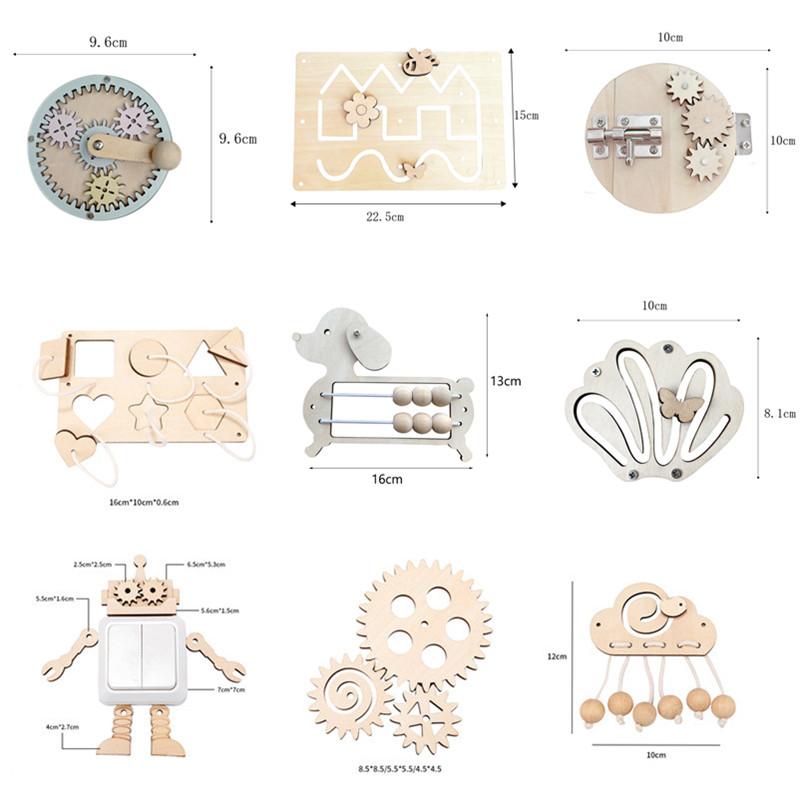 Kids Busy Board DIY Accessorie - đánh giá và giá Board Game Nature
