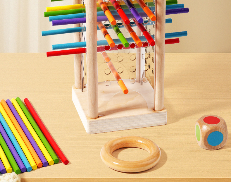 Educational Toy - Desktop Dice - đánh giá và giá Dice Tower Wooden