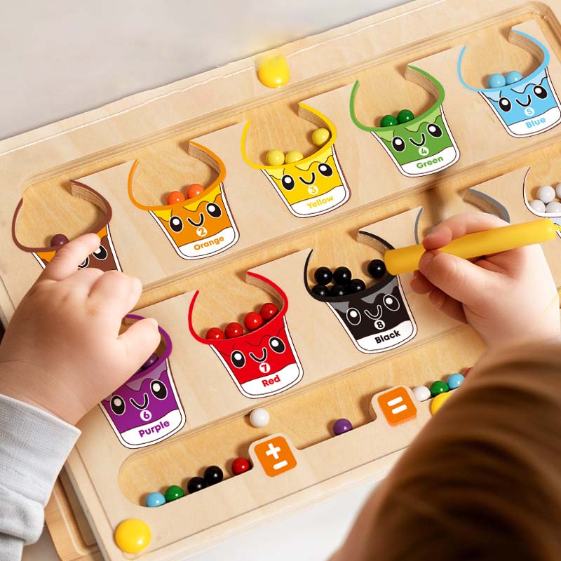 Magnetic Sorting Games Montess - đánh giá và giá Board Game Nature