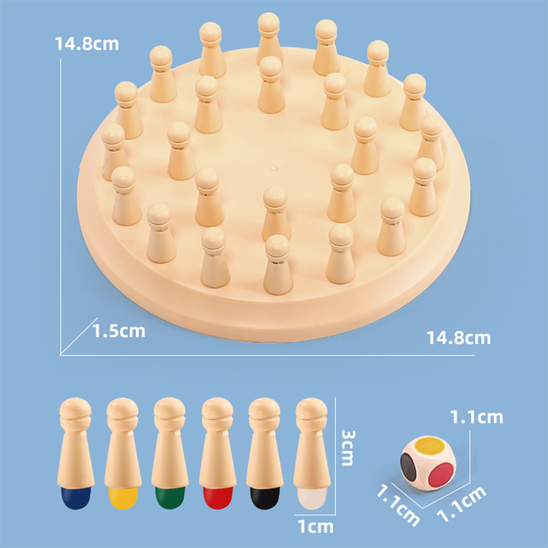 Wooden Memory Match Stick Ches - đánh giá và giá Board Game Oath
