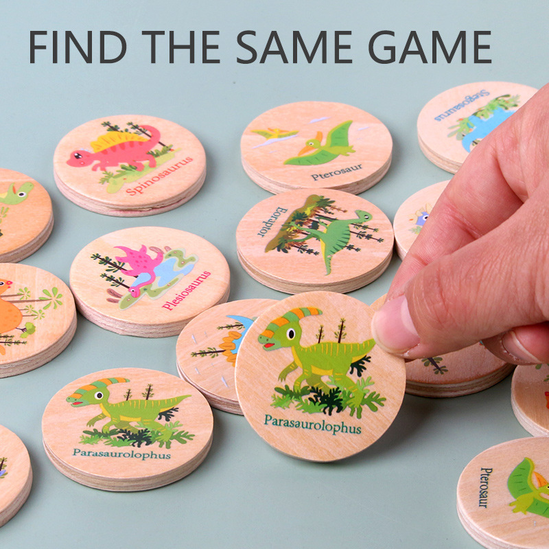 Memory Game Dinosaur Matching  - đánh giá và giá Board Game Nature