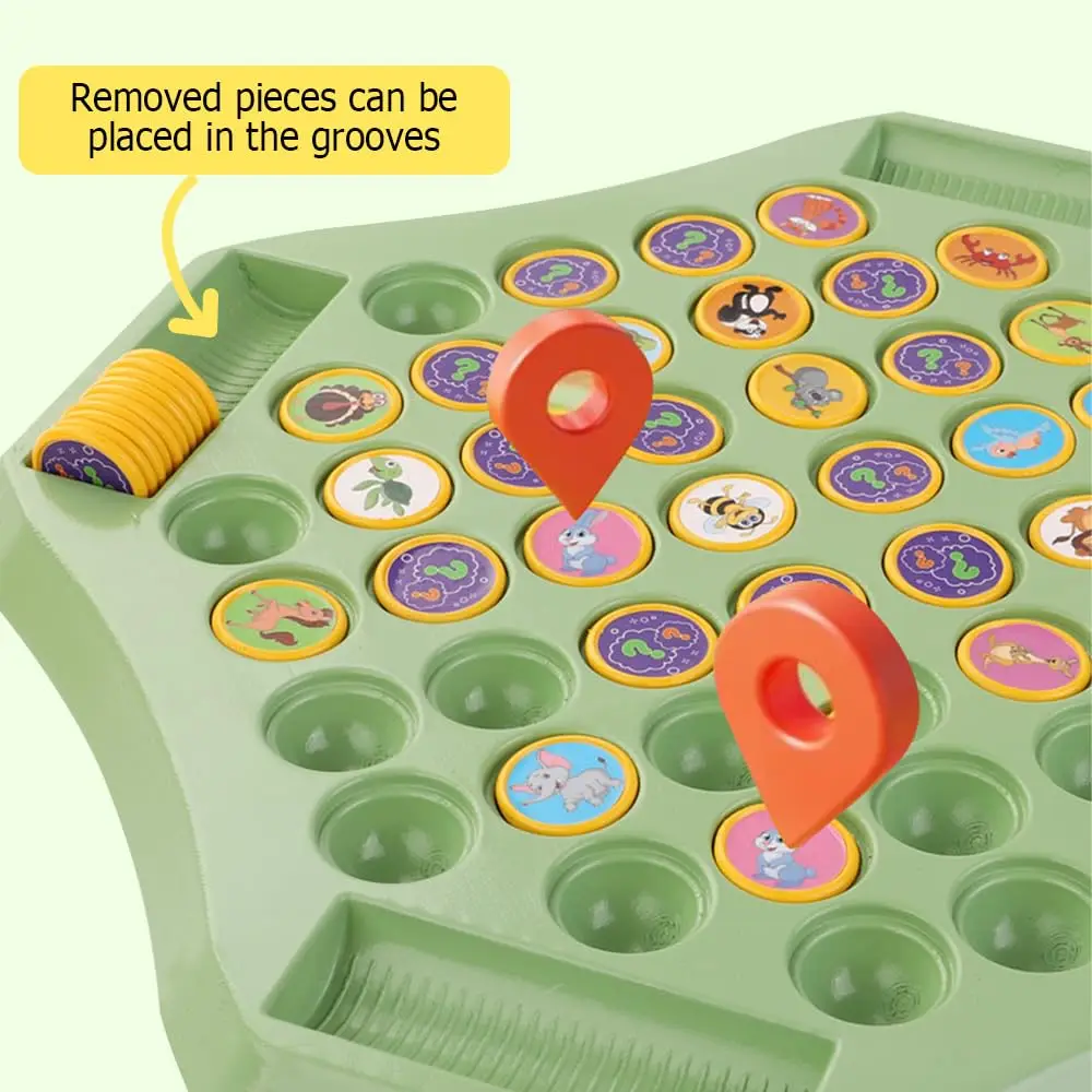 1PC Animal/Fruit Flip Chess 54 - đánh giá và giá Board Game Oath