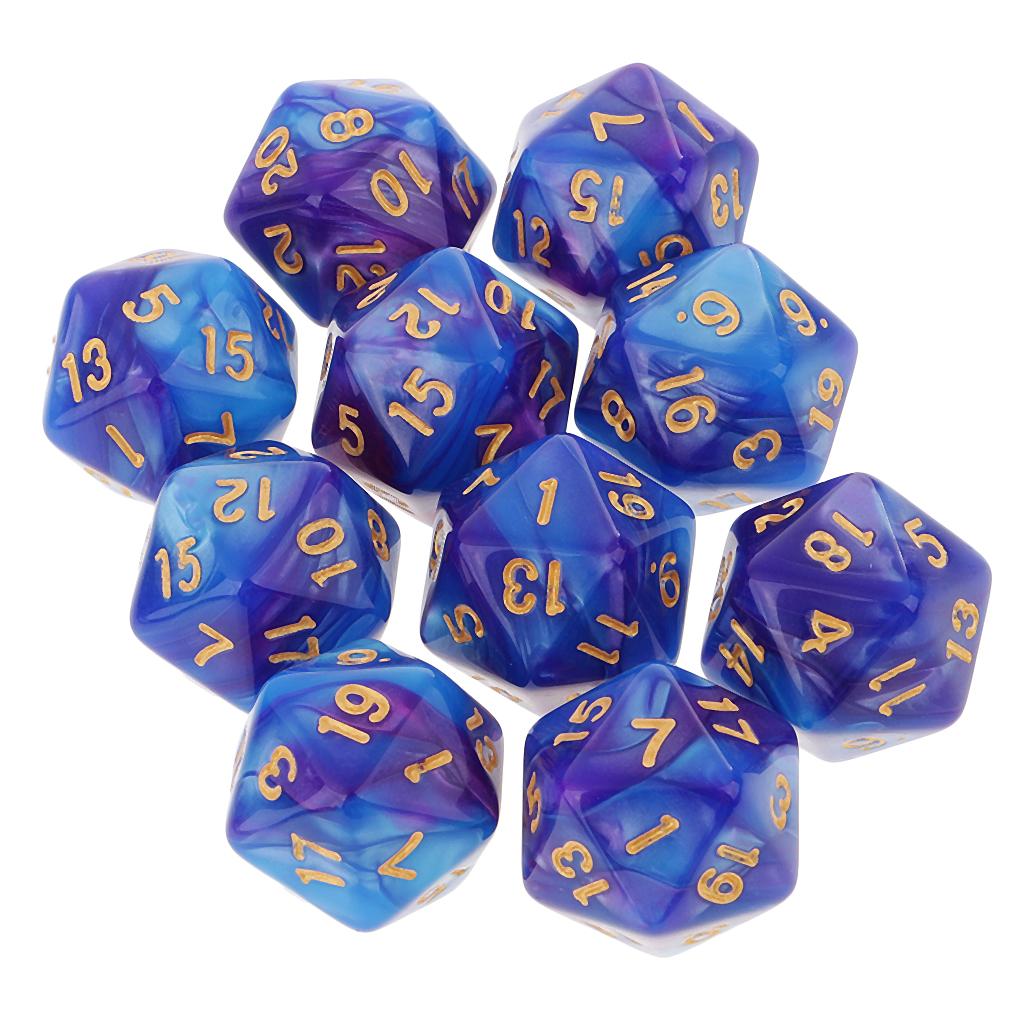 10 Chiếc Đa Diện 20 Mặt Xúc Xắ - đánh giá và giá Board Game Arena