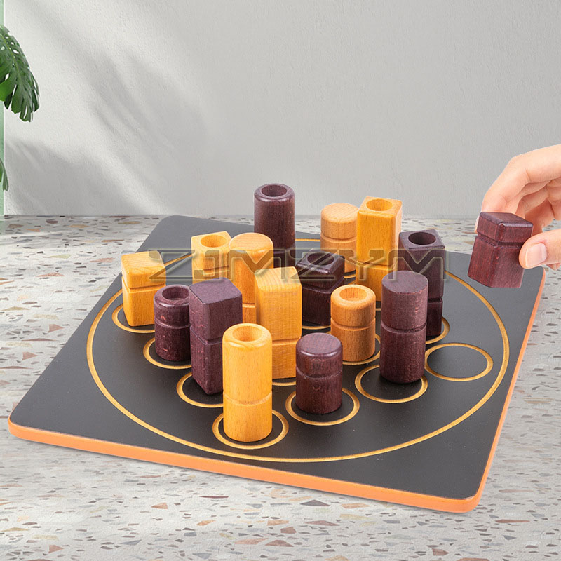 Wooden French Chess Classic Qu - đánh giá và giá Board Game Quoridor