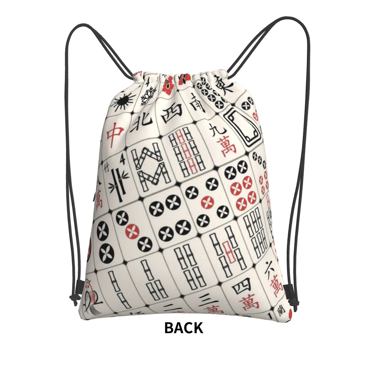 Mahjong Tile Pattern Backpacks - đánh giá và giá Tile Bag Drawstring