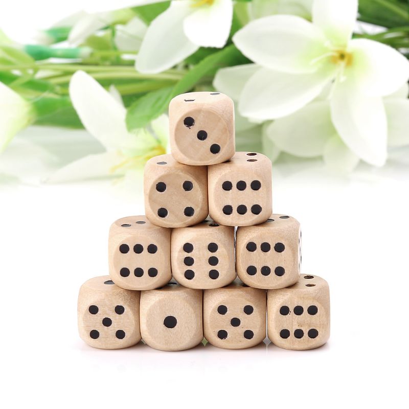 10 Chiếc Xúc Xắc Bằng Gỗ 6 Mặt - đánh giá và giá Dice Tower Wooden
