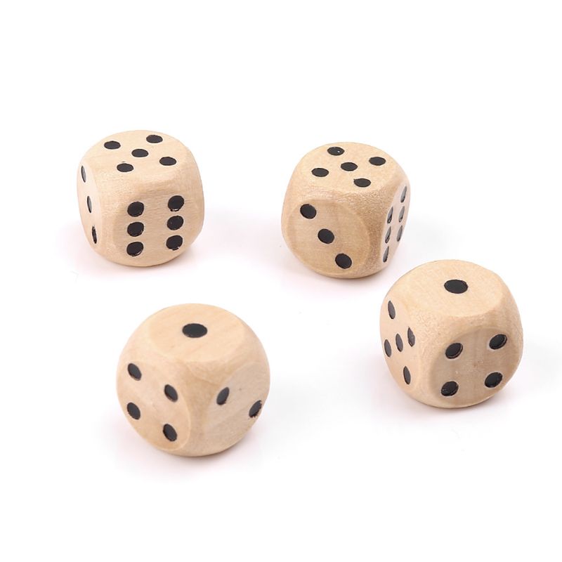 10 Chiếc Xúc Xắc Bằng Gỗ 6 Mặt - đánh giá và giá Dice Tower Wooden