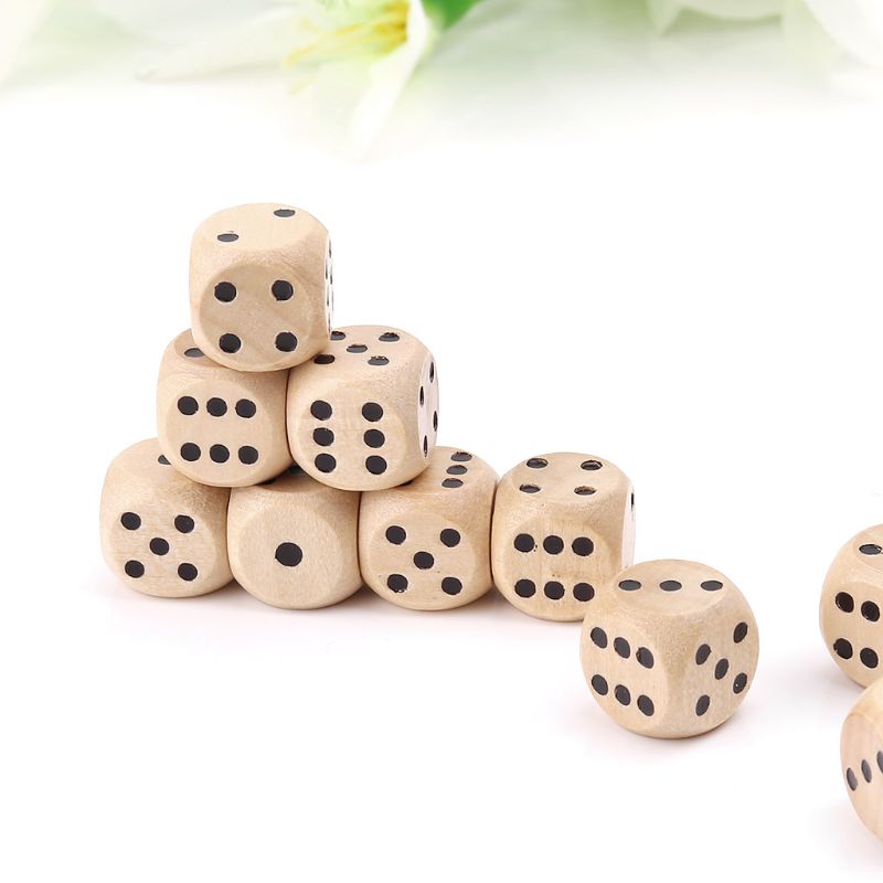 10 Chiếc Xúc Xắc Bằng Gỗ 6 Mặt - đánh giá và giá Dice Tower Wooden