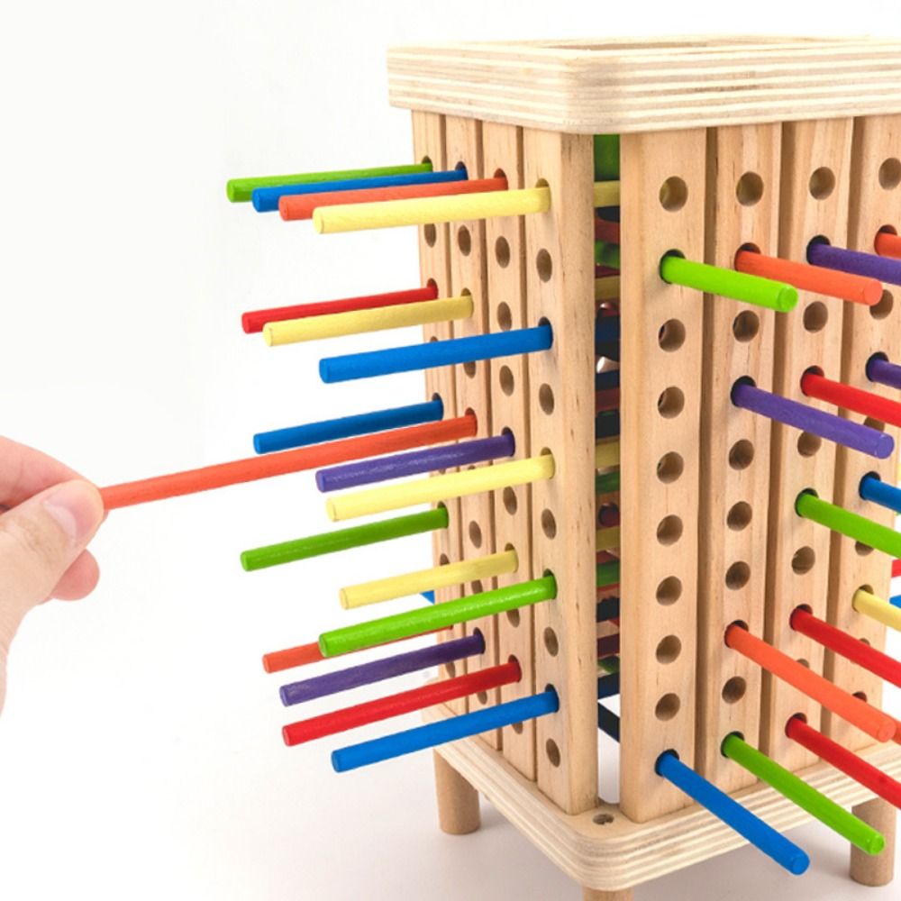 42/16 Colourful Sticks Wooden  - đánh giá và giá Dice Tower Wooden